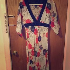 💋Sheer Kimono Style Dress